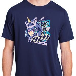 Trust Me I Am A Unicorn Adult ChromaSoft Performance T-Shirt