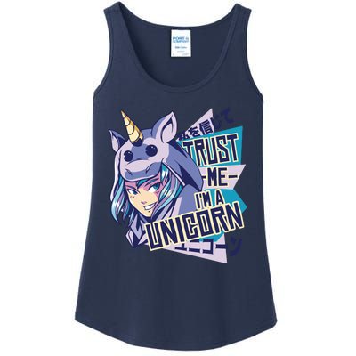 Trust Me I Am A Unicorn Ladies Essential Tank