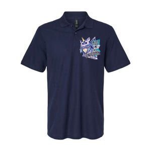 Trust Me I Am A Unicorn Softstyle Adult Sport Polo