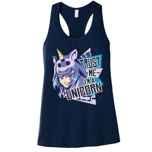 Trust Me I Am A Unicorn Women's Racerback Tank