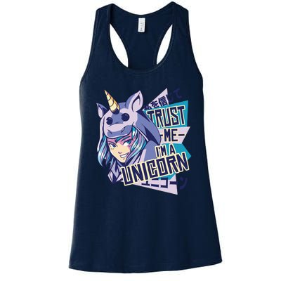 Trust Me I Am A Unicorn Women's Racerback Tank