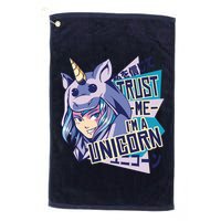 Trust Me I Am A Unicorn Golf Towel