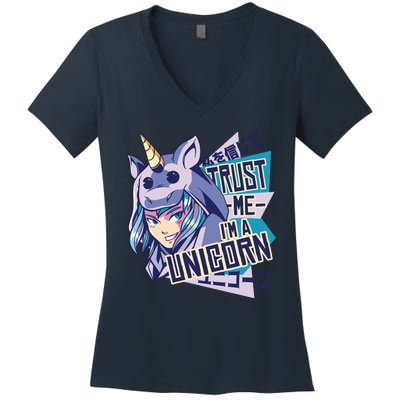 Trust Me I Am A Unicorn Women's V-Neck T-Shirt