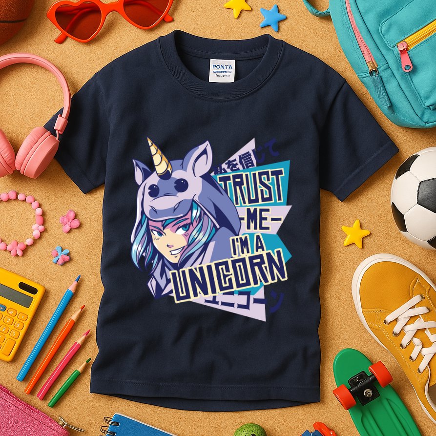 Trust Me I Am A Unicorn Kids T-Shirt
