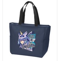 Trust Me I Am A Unicorn Zip Tote Bag