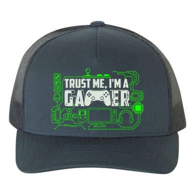 Trust Me Im A Gamer Gift Yupoong Adult 5-Panel Trucker Hat