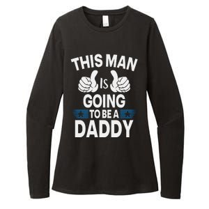 This Man Is Going To Be A Daddy First Father's Day Womens CVC Long Sleeve Shirt