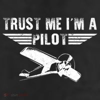 Trust Me Im A Pilot Cool Comfort Performance Bucket Hat