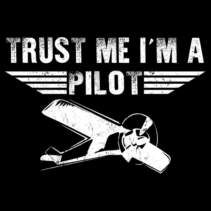 Trust Me Im A Pilot Sustainable Bucket Hat
