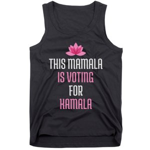 This Mamala Is Voting For Kamala Harris 2024 Lotus Flower Tank Top