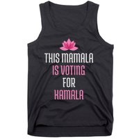 This Mamala Is Voting For Kamala Harris 2024 Lotus Flower Tank Top