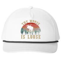 The Moose Is Loose Snapback Five-Panel Rope Hat