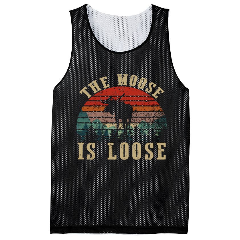 The Moose Is Loose Mesh Reversible Basketball Jersey Tank