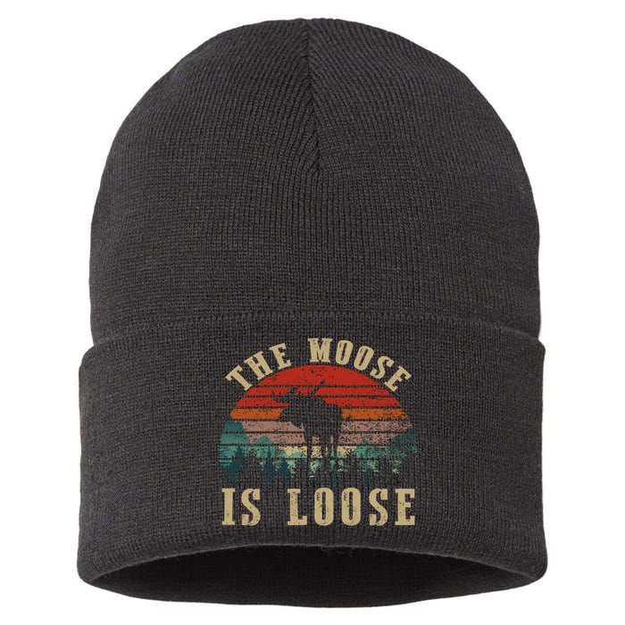 The Moose Is Loose Sustainable Knit Beanie