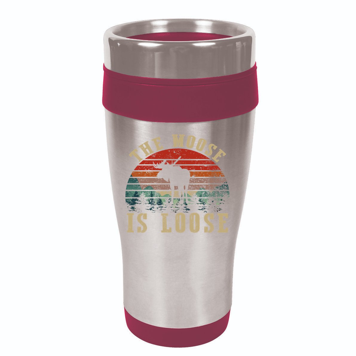 The Moose Is Loose 16oz Travel Tumbler