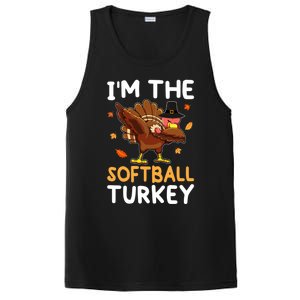 Thanksgiving Matching IM The Baseball Turkey Gift PosiCharge Competitor Tank