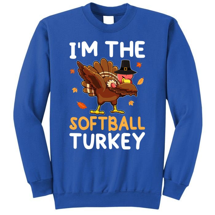 Thanksgiving Matching IM The Baseball Turkey Gift Sweatshirt