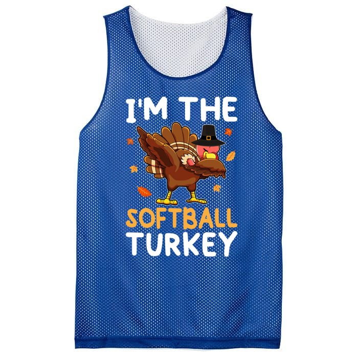 Thanksgiving Matching IM The Baseball Turkey Gift Mesh Reversible Basketball Jersey Tank