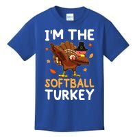 Thanksgiving Matching IM The Baseball Turkey Gift Kids T-Shirt