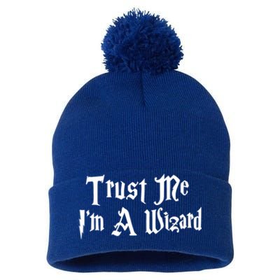 Trust Me Im A Wizard Gift Pom Pom 12in Knit Beanie