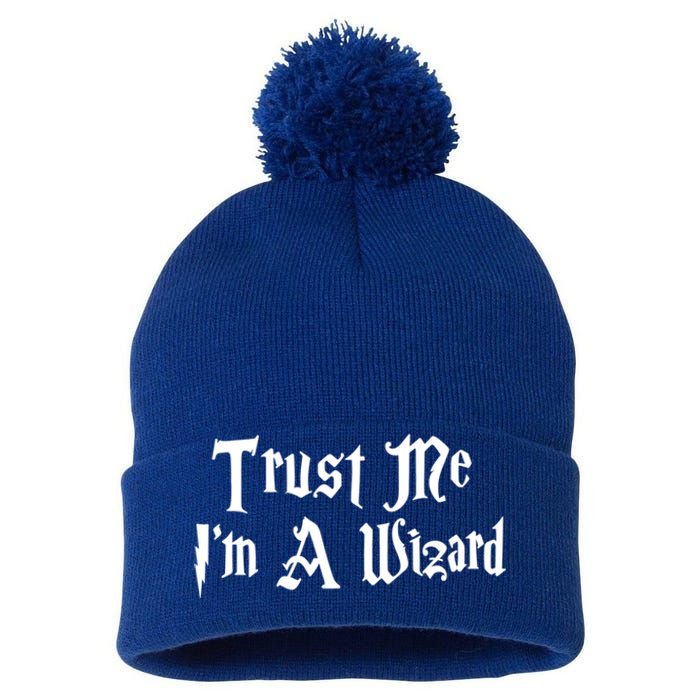 Trust Me Im A Wizard Gift Pom Pom 12in Knit Beanie