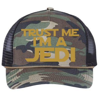 Trust ME I'M A JEDI Retro Rope Trucker Hat Cap