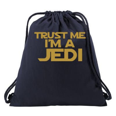 Trust ME I'M A JEDI Drawstring Bag