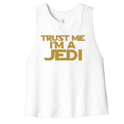 Trust ME I'M A JEDI Women's Racerback Cropped Tank