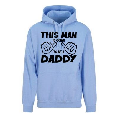 This Man Is Going To Be A Daddy Unisex Surf Hoodie