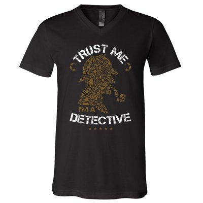 Trust Me I'm A Detective V-Neck T-Shirt