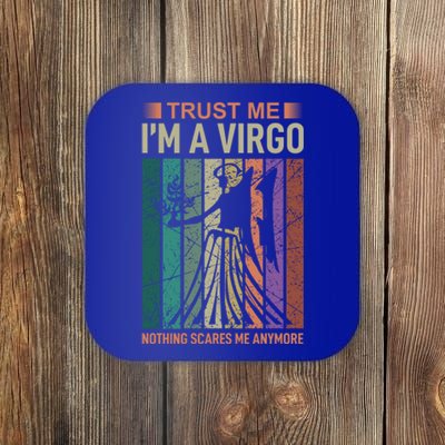 Trust Me Im A Virgo Astrology Gift Coaster