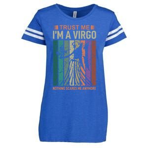 Trust Me Im A Virgo Astrology Gift Enza Ladies Jersey Football T-Shirt