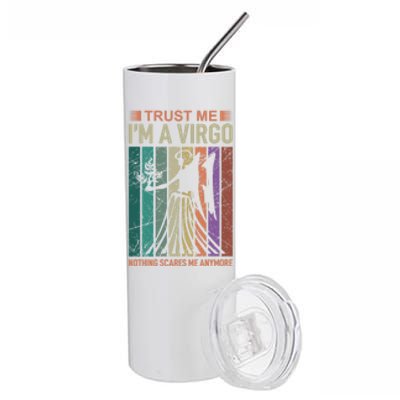 Trust Me Im A Virgo Astrology Gift Stainless Steel Tumbler