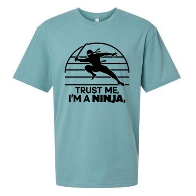 Trust Me IM A Ninja Sueded Cloud Jersey T-Shirt