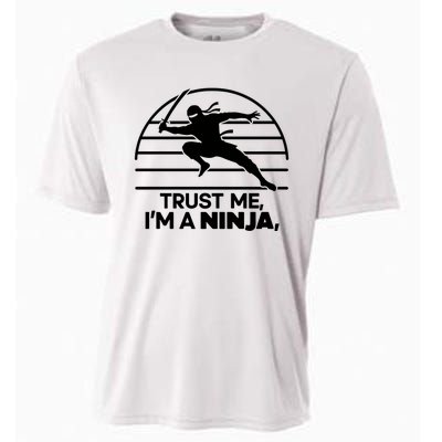 Trust Me IM A Ninja Cooling Performance Crew T-Shirt