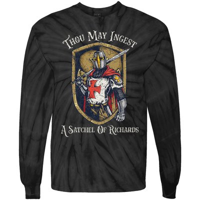 Thou May Ingest A Satchel Of Richards Tie-Dye Long Sleeve Shirt