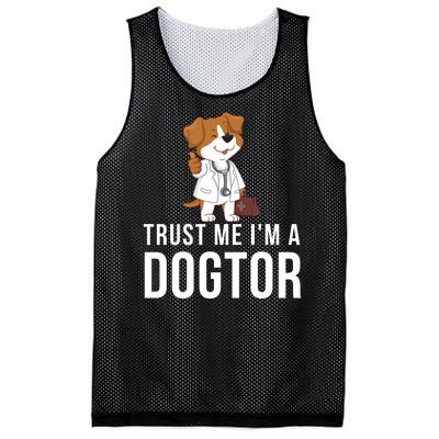 Trust Me Im A Dogtor Funny Dog Doctor Vet Veterinarian Funny Vet Mesh Reversible Basketball Jersey Tank