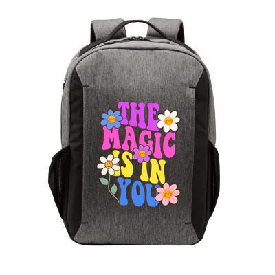 The Magic Is In You Floral Groovy Cute Vector Backpack