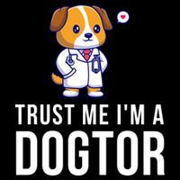 Trust Me Im A Dogtor Funny Vet Funny Dog Doctor Vet Veterinarian Button