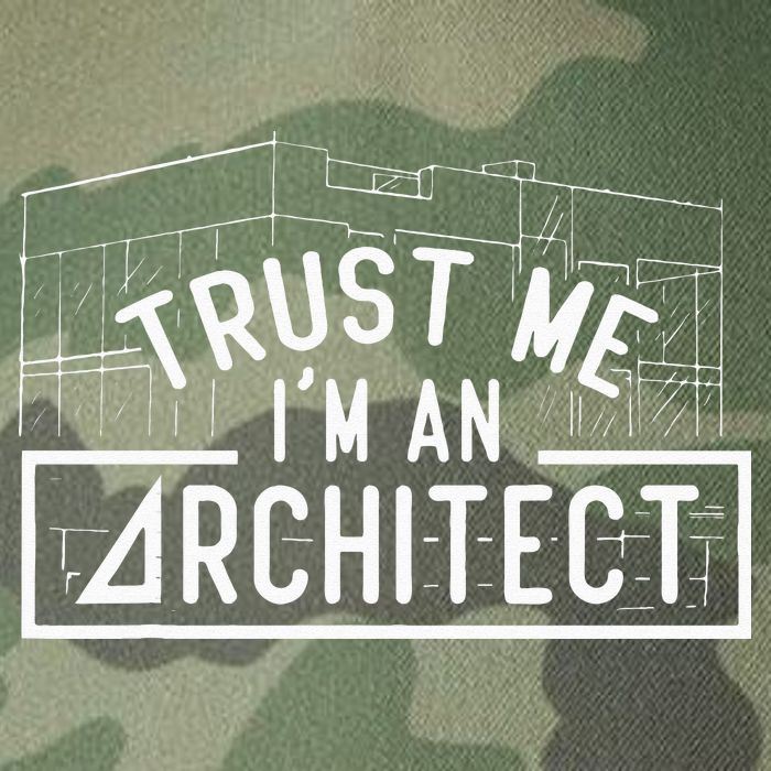 Trust Me I'm An Architect Architects Architecture Student Legacy Tie Dye Trucker Hat