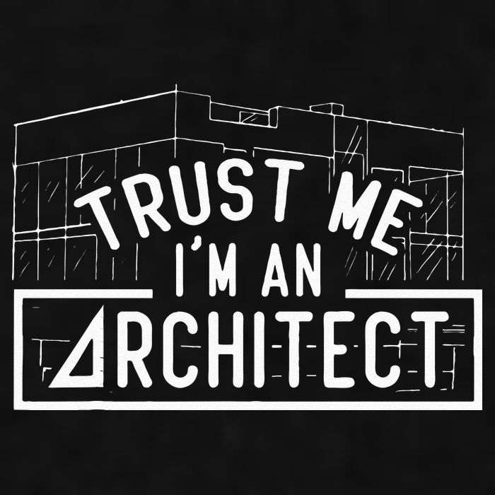 Trust Me I'm An Architect Architects Architecture Student Ladies PosiCharge Tri-Blend Wicking Tank