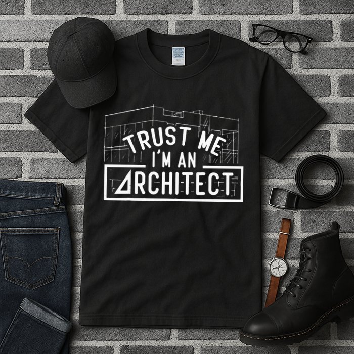 Trust Me I'm An Architect Architects Architecture Student Tall T-Shirt