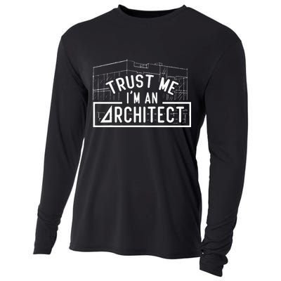Trust Me I'm An Architect Architects Architecture Student Cooling Performance Long Sleeve Crew
