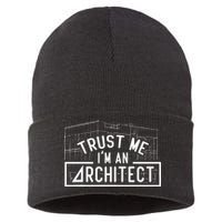 Trust Me I'm An Architect Architects Architecture Student Sustainable Knit Beanie