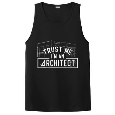 Trust Me I'm An Architect Architects Architecture Student PosiCharge Competitor Tank