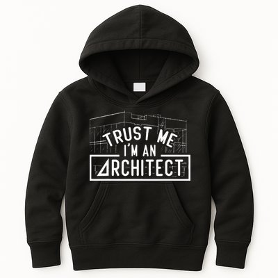 Trust Me I'm An Architect Architects Architecture Student Kids Hoodie