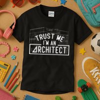 Trust Me I'm An Architect Architects Architecture Student Kids T-Shirt