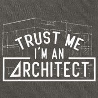 Trust Me I'm An Architect Architects Architecture Student Cotton Canvas Backpack
