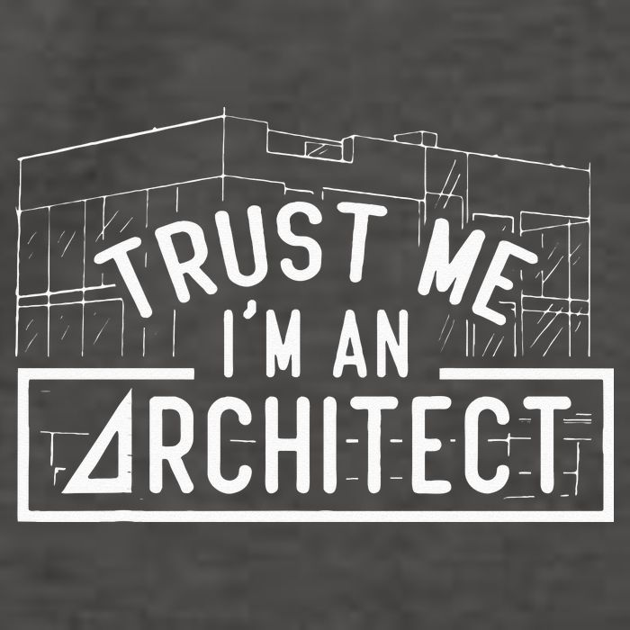 Trust Me I'm An Architect Architects Architecture Student Vector Backpack