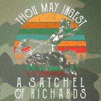 Thou May Ingest A Satchel Of Richards Legacy Tie Dye Trucker Hat